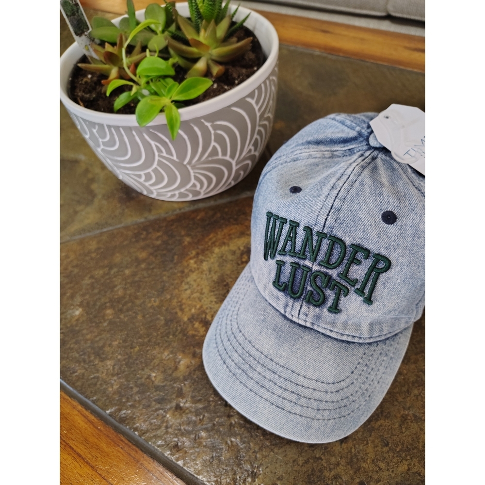Denim Wanderlust Cap